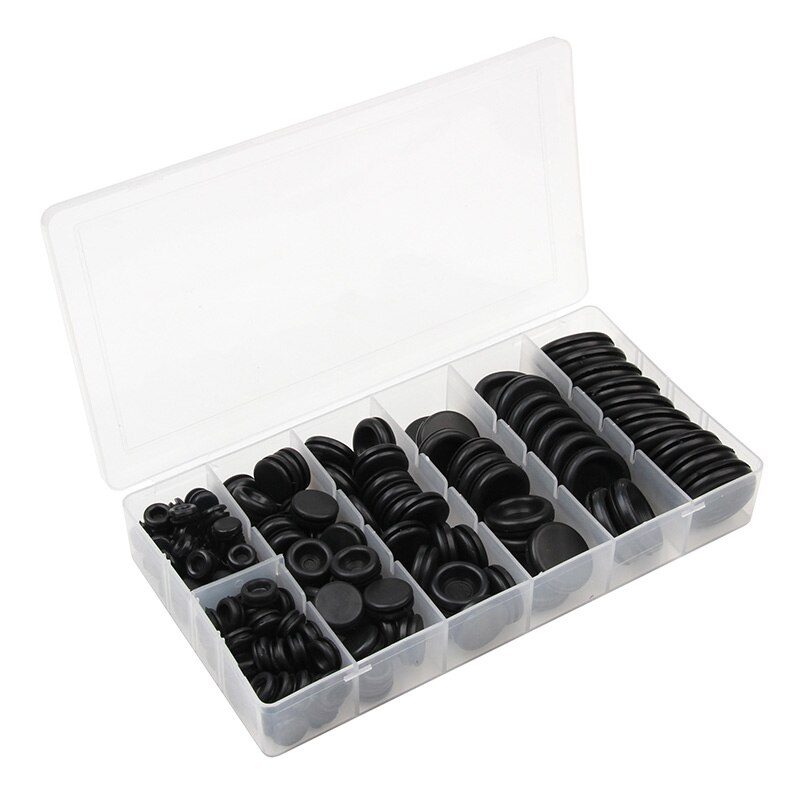 Rubber Grommet Firewall Hole Plug Set Electrical Wire Gasket Assortment Washers