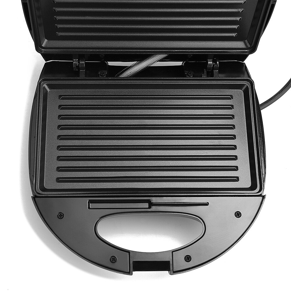 Sandwich Maker Grill 750W Houseware automatic temperature Control nonstick interiors plates HG-228