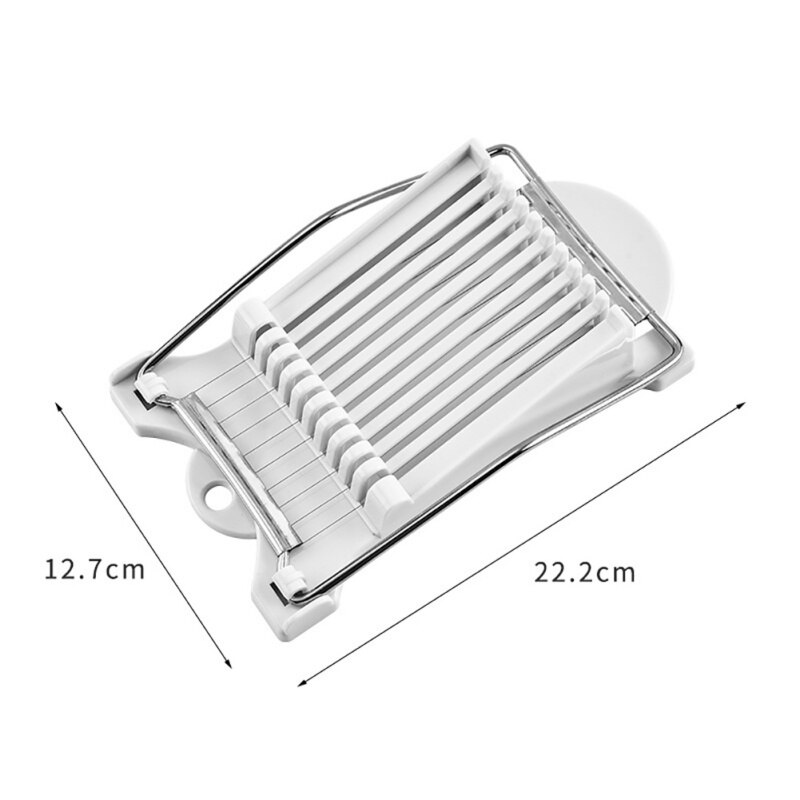 Household Stainless Steel Pork Luncheon Meat Slicer Multifunction Fruit Slicer Egg Slicer Ham Slicer AXIR