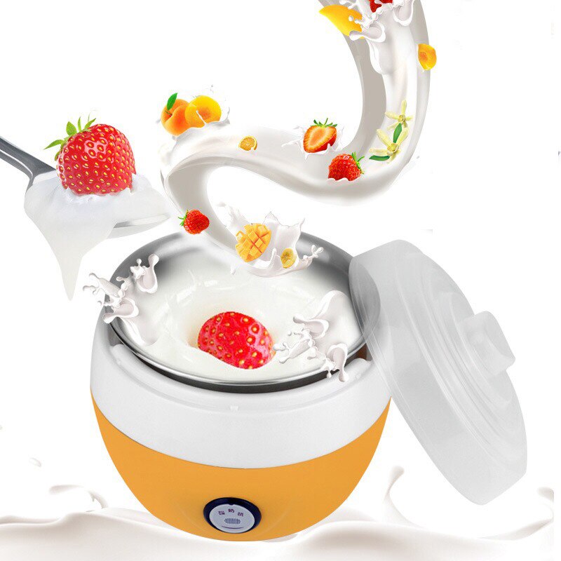 Rvs Kamer Yoghurt Maker 1000 ML Capaciteit Yoghurt machine Huishoudelijke Melk warmte behoud machine