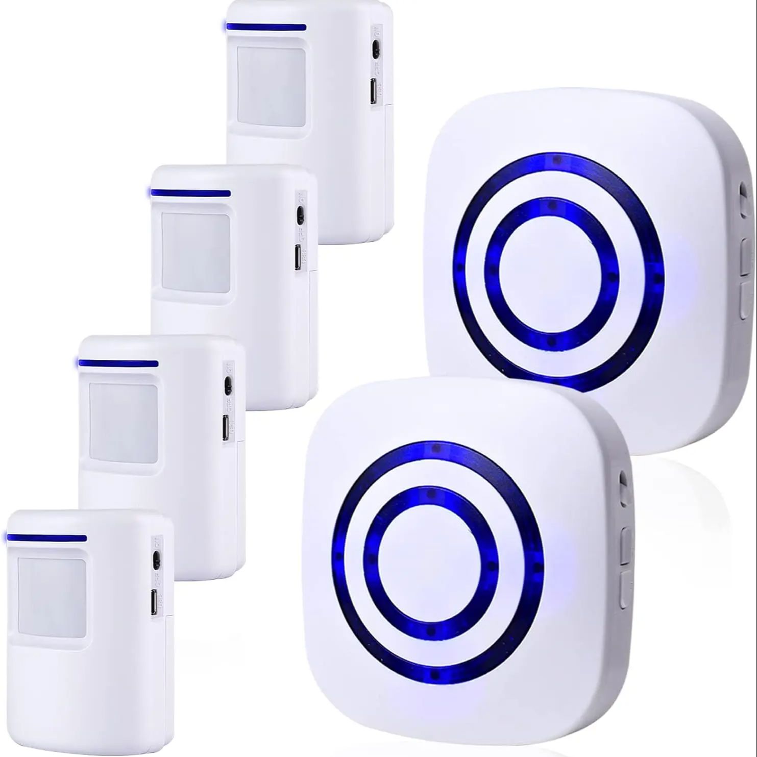 Fine Passage Alarm, Wireless Alarm System with Motion Sensor, Access Speed, Motion Bell with 38 Ringtones, Driveway Alarm: MULTI / us