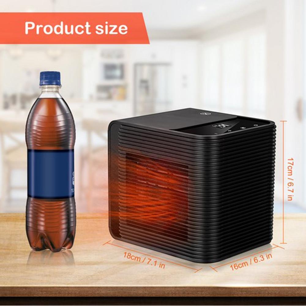 2000W Mini Electric Air Heater Powerful Warm Blower Fast Heater Fan Stove Radiator Office Desktop Powerful Warm Blower