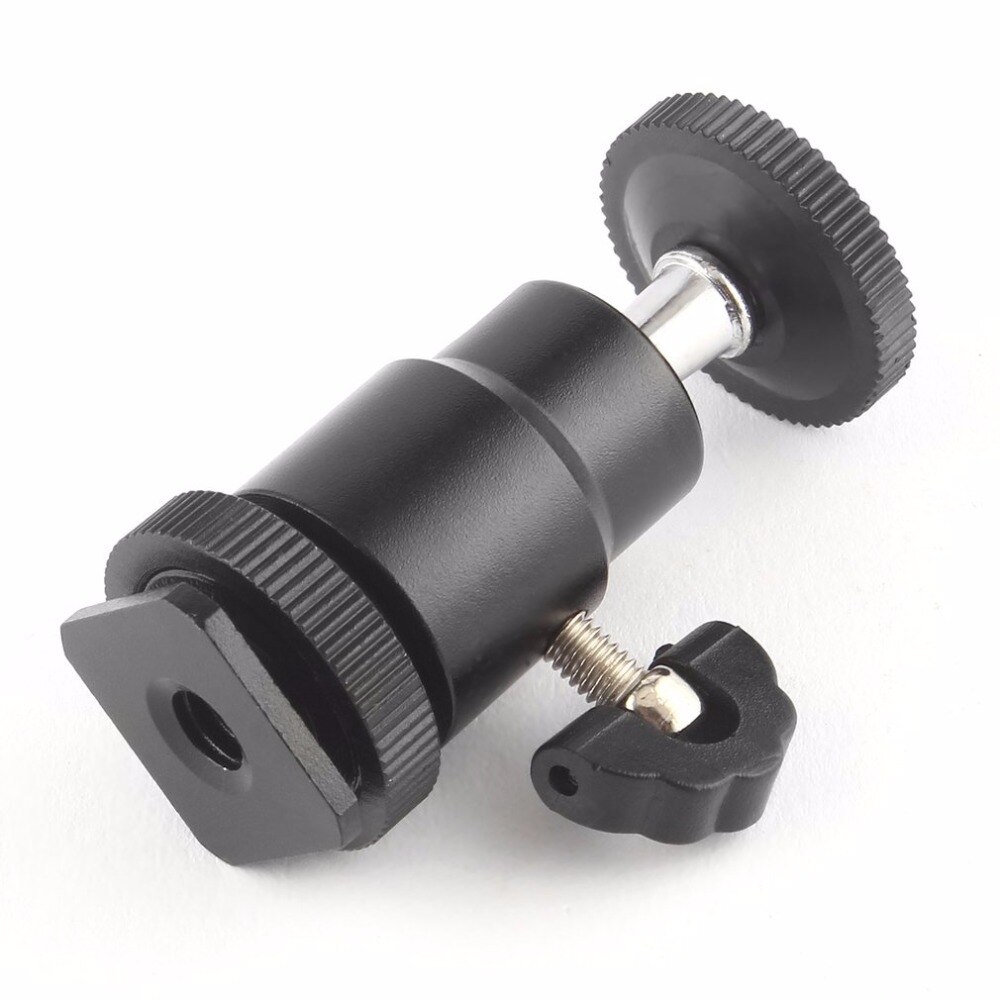 1pc mini piłka głowy na statyw kamery ballhead dla SB800 SB900 580EX II vidicon Lampa błyskowa najnowszy