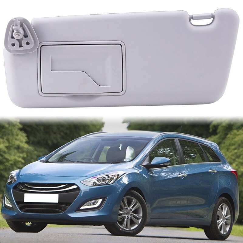 Car Sun Visor Inside Left Gray for Hyundai I30 I30CW 852012L020TX 85201-2L020TX
