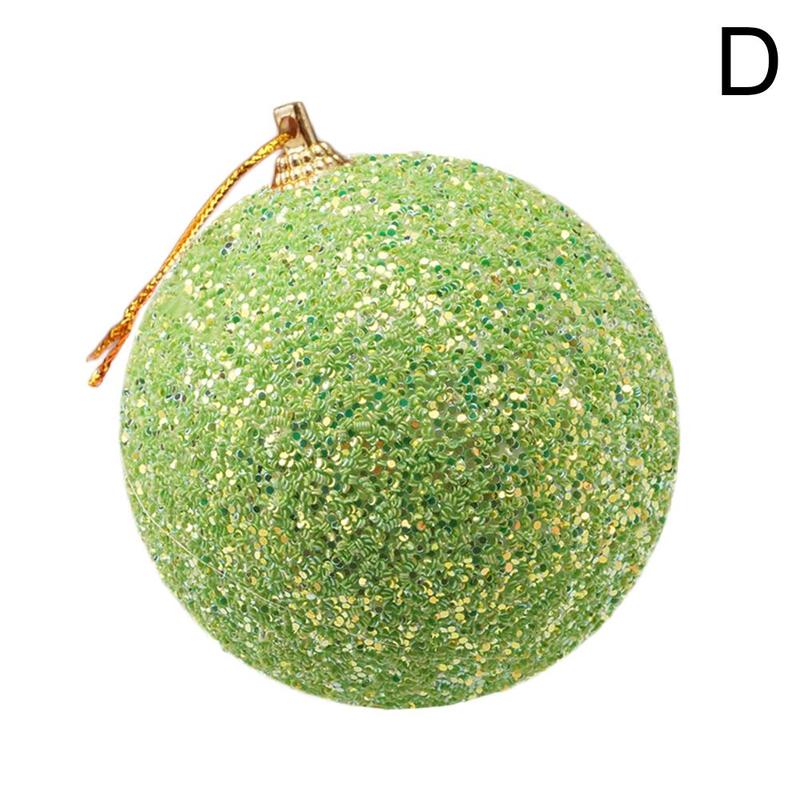 5 stücke Kugeln Gold Silber Kugeln Für Weihnachten Heimat Party Strass funkeln Weihnachten Baum 8CM Ball Hochzeiten Ornament: D5