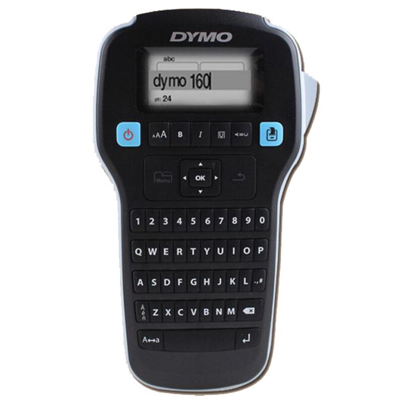 Dymo  lm160 etiketprintere til dymo  d1 6/9/12mm etiketbåndkassette plus 40910 40913 40916 40917 40918 40919 etiketbånd