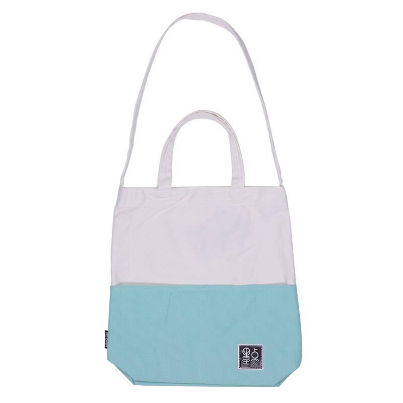 Women Canvas Tote Bags Plegable Student Tutorial Bag Environmental Storage Handbag Foldable Eco Grocery Shoulder Bags: DDB1004c