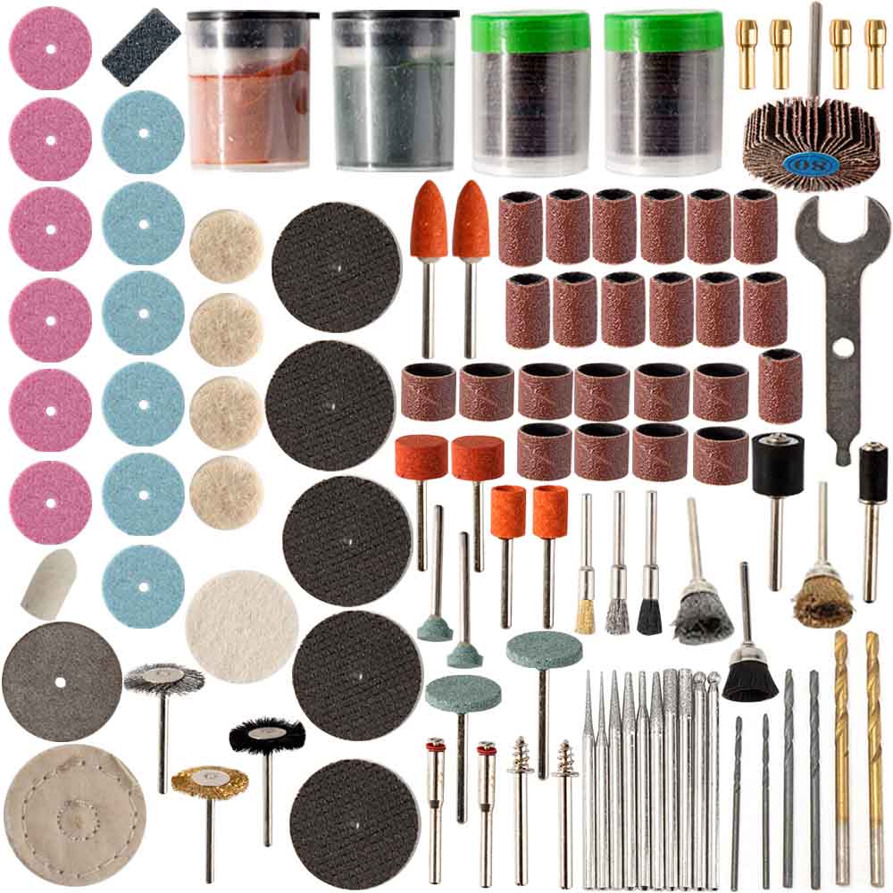 Mini Bohrer Multi Werkzeug Dremel Zubehör einstellen Für Schleifen Polieren Bausätze Mikro Bohren rotierend Polieren Bits Energie Werkzeug: E