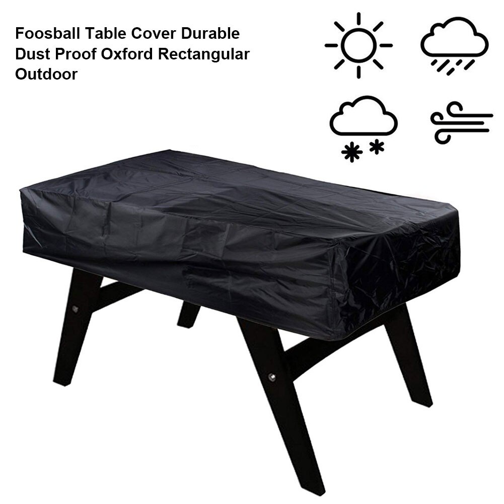 Outdoor Waterproof Scratch Resistant Oxford Billiard Rectangular Durable Stretching Dust Proof Foosball Table Cover Coffee Chair