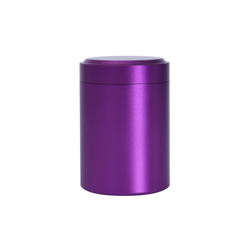 Portable Mini Tea Can Aluminum Herb Stash Jar Seal Smell Proof Container Spice Organizer Storage Pot P7Ding