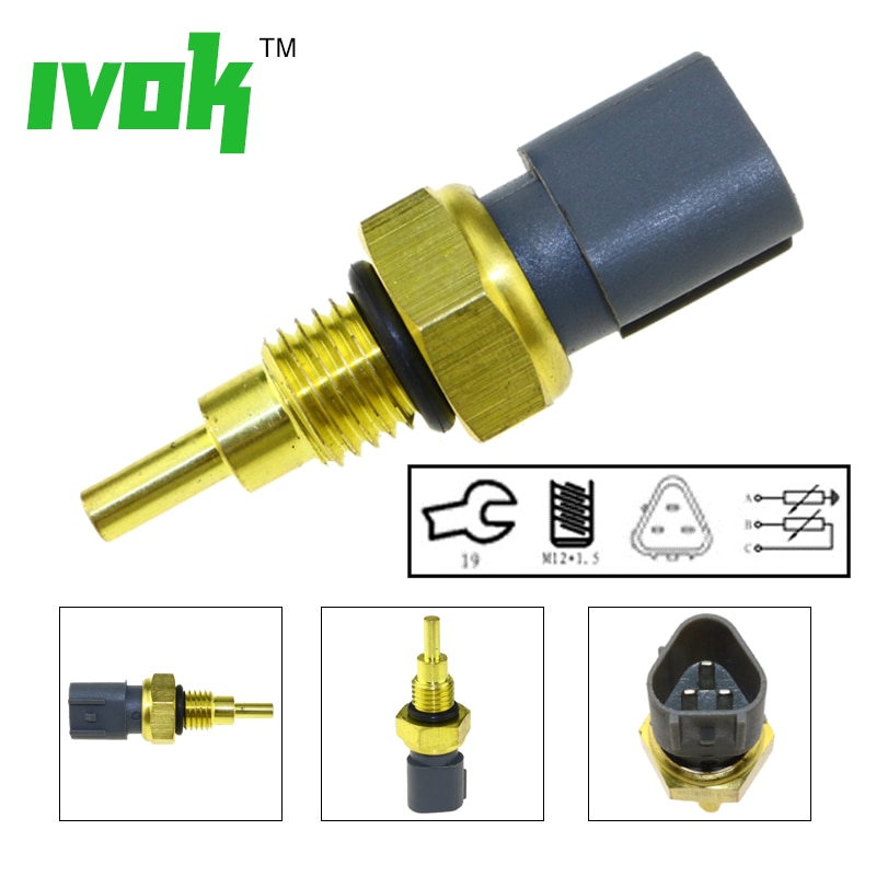 100% Test Coolant Temperature Temp Sensor For Suzuki Jimny Swift Wagon R Every Carry Kei Alto 1.0 1.3 13650-50F10-000