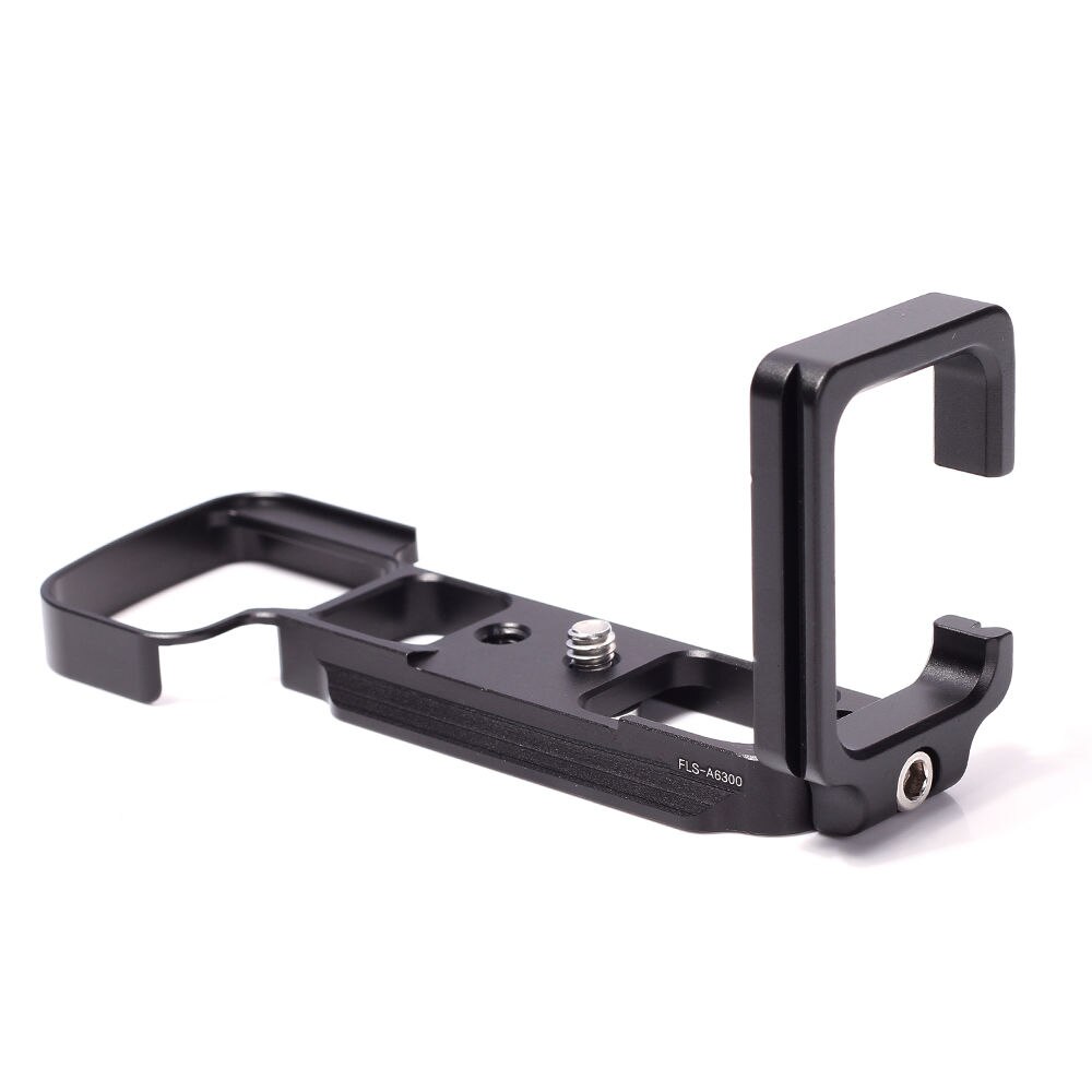 Quick Release QR Verticale L Base Plate L/Bracket Holder hand Grip voor Sony A6300 ILCE-6300 RRS SUNWAYFOTO Markins compatibel