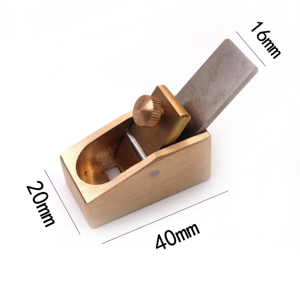 Herramienta de fabricación de violín, plano de latón, cepillo de mano, 8/12/14/16/18MM de ancho de hoja, planos para carpintería, fabricación de violoncello, herramienta de fabricación: 2  (blade 16mm)