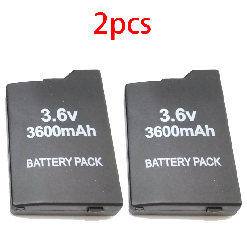 Batteria di backup 3600mAh per SONY PSP 2000 Console di gioco portatile Batterie di backup per SONY PS Lite PSP-2000 PSP-3000 PSP-3004 Nuovo: Arancione