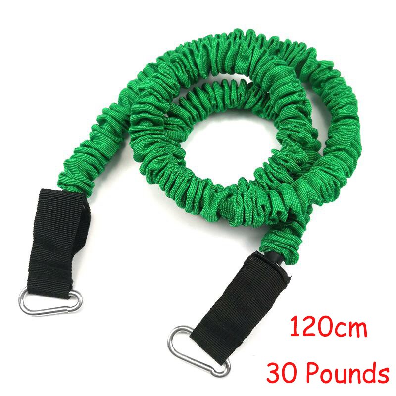 120cm Latex Rubber Pull Rope Resistance Band Multifunction Fitness Training High Jump Trainer Volleyball Taekwondo Kick: 30 lbs