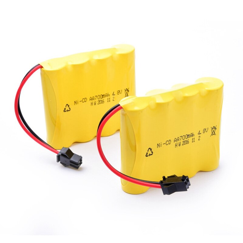 4.8 v 700 mah NI-CD oplaadbare batterij 1 set 4 * AA batterij Nikkel-cadmium batterij voor Speelgoed auto