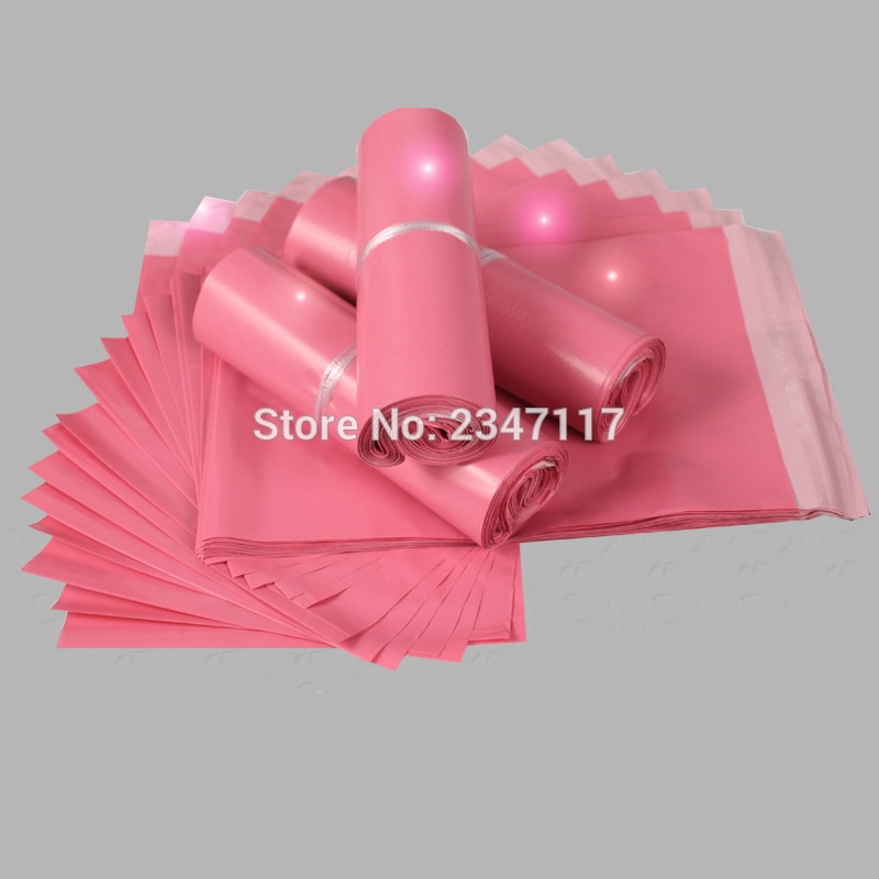 Multicolor Plastic Mailing Tassen Envelop pakket zakken 100 stks/partij Hight 17*30 cm/20*30 cm