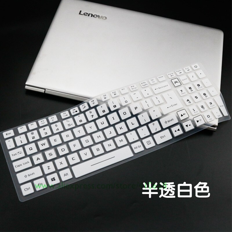 Laptop Keyboard Cover Protector For Acer Aspire Nitro 5 AN515-54 15.6'' / Aspire Nitro 7 AN715 51 17.3'' Predator Gaming AN 515: White