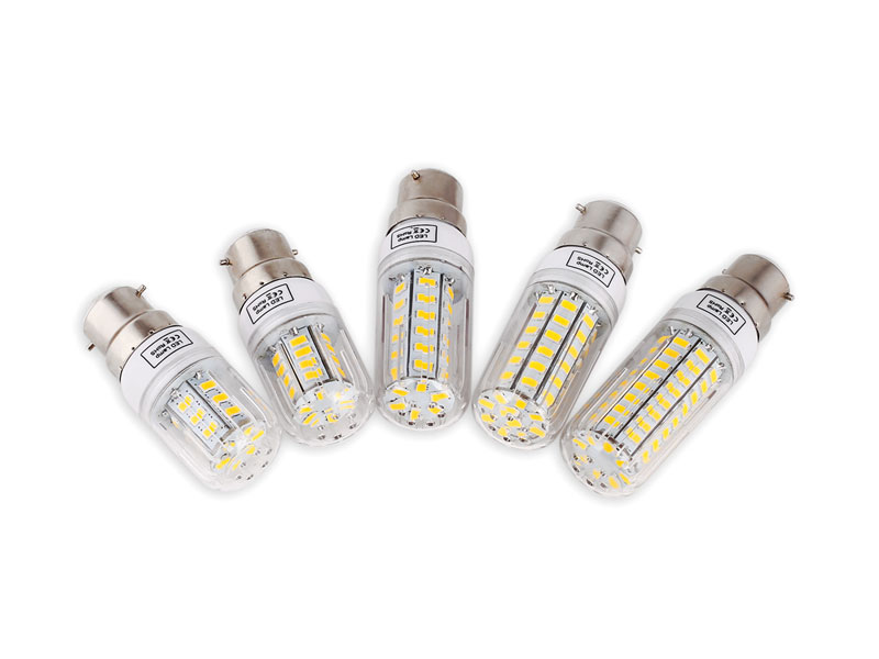 B22 bayoneta LED luces de maíz SMD 5730 bombillas de ahorro de energía 7W 12W 15W 20W 25W Leds lámpara Bombillas luz Lampada ampolla iluminación