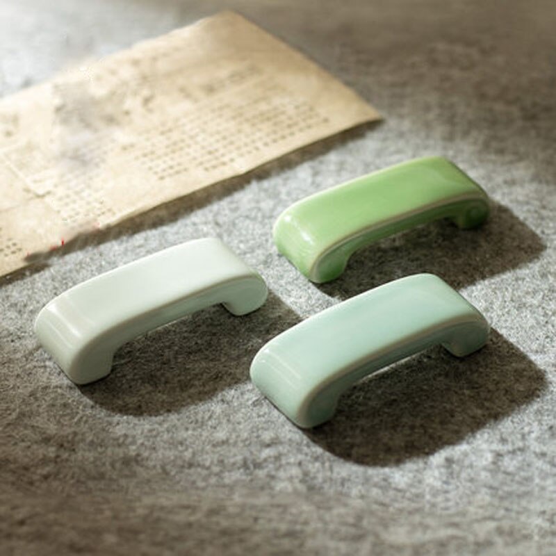 Multifunctional Ceramics Chinese Calligraphy Brush Holder Rest ink stick Rest