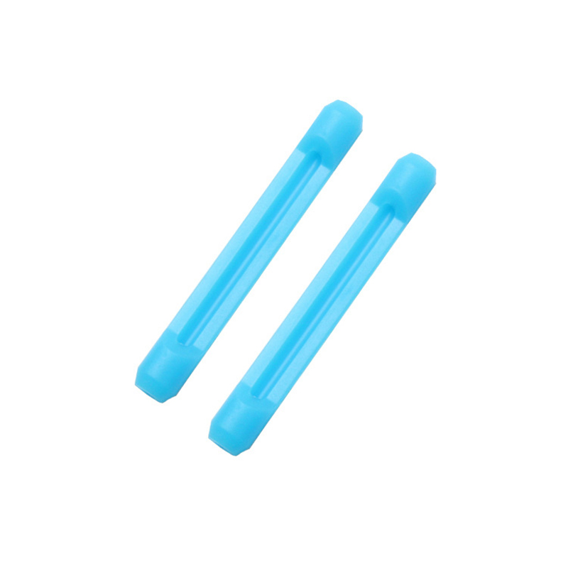 Occhiali trasparenti antiscivolo in Silicone gancio per l'orecchio supporto per punte del tempio accessori per occhiali occhiali occhiali da sole fissi coprigambe: Light blue