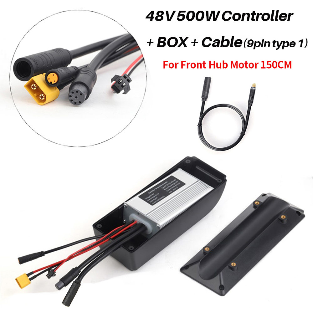 Electric Bicycle BF-UART Protocol Controller For Bafang Hub Motor 36V 48V 250W 350W 500W 750W Motor Display E-bike Accessories