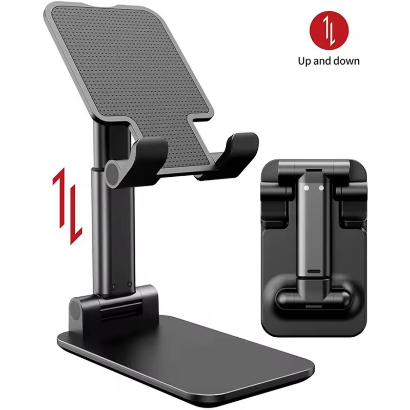 Desk Mobile Phone Holder Stand For iPhone 16 iPad Xiaomi Adjustable Desktop Tablet Holder Universal Table Cell Phone Stand