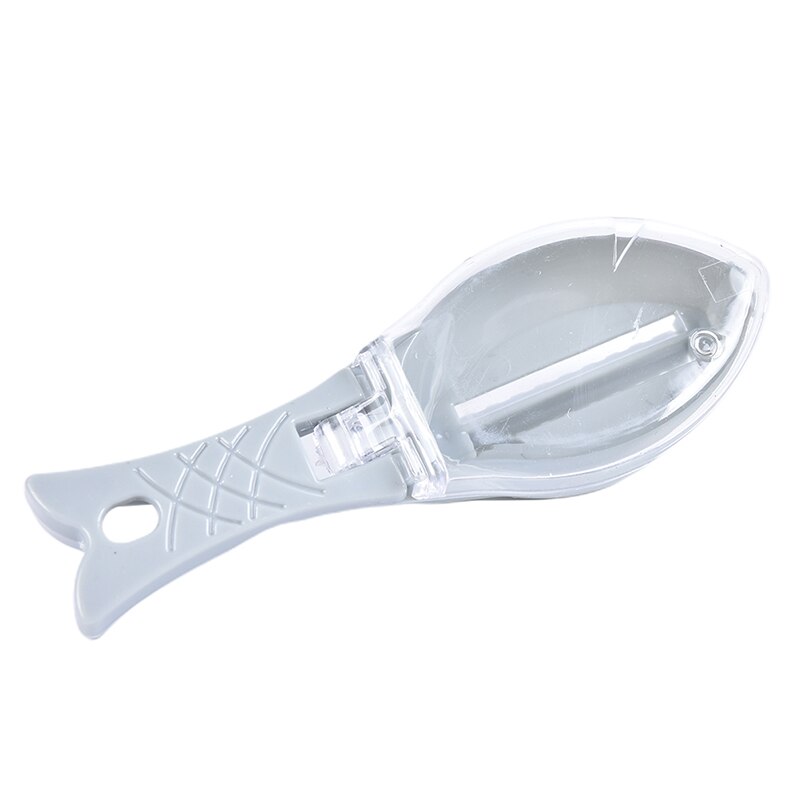 Schubben Schraper Vis Huid Borstel Schrapen Raspen Met Cover Voor Schrapen Schubben Mes Cleaning Peeler Scaler Schraper: Blue