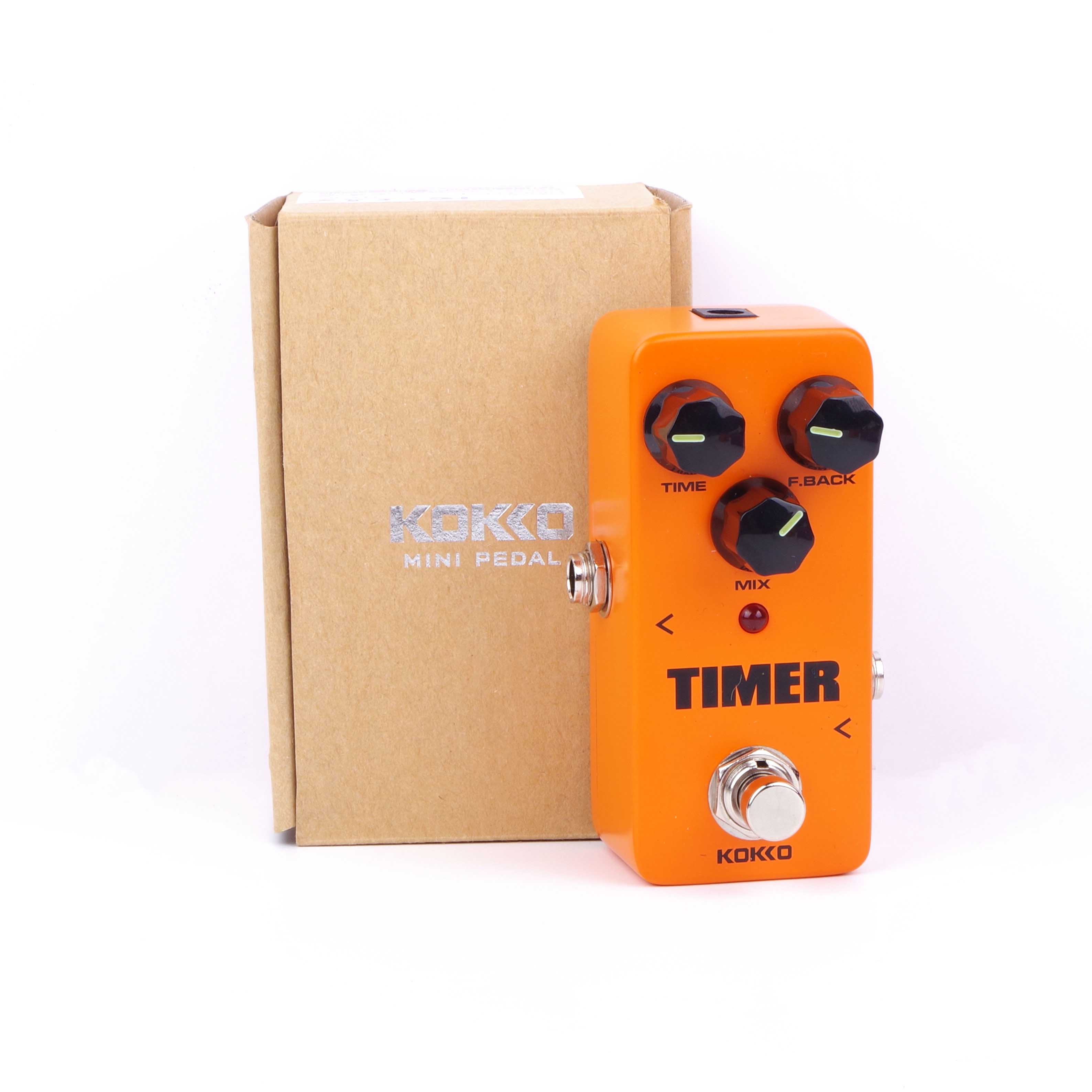 KOKKO Guitar Effects Pedal Chorus Compressor Overdrive Distortion Booster Vibe Vibrato Loop Reverb Phaser Tuner Guitar Pedal: KOKKO-Timer