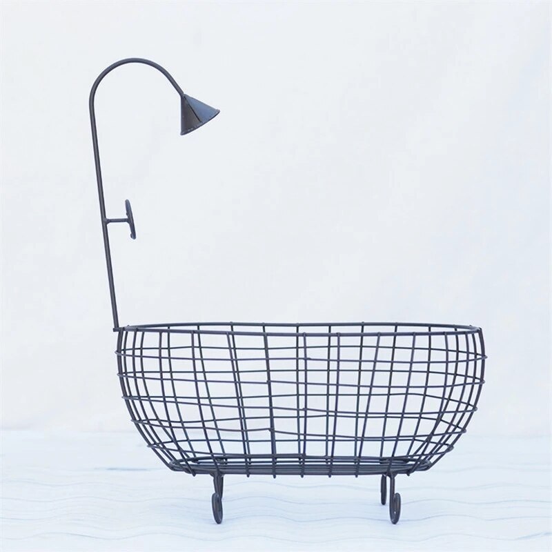 Baby Photography Auxiliary Frame Iron Basket Shower Bathtub Props Newborn Photography Prop Posing Studio Accessori Fotografi