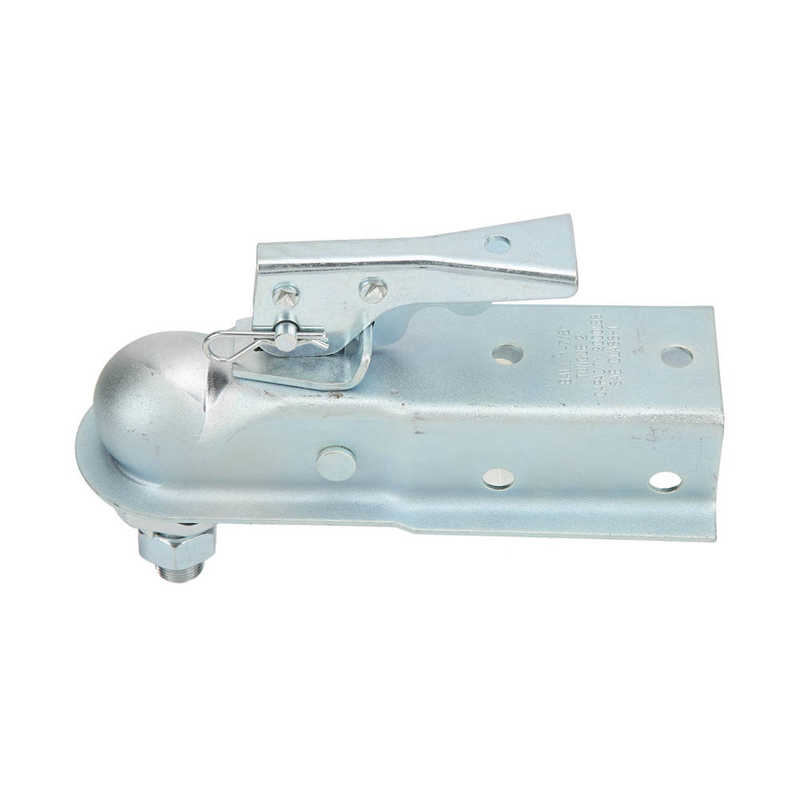 Towing Ball Coupler Trailer Hitch Coupler Steel Zinc Finish Rustproof for Campers for RVs for Boats