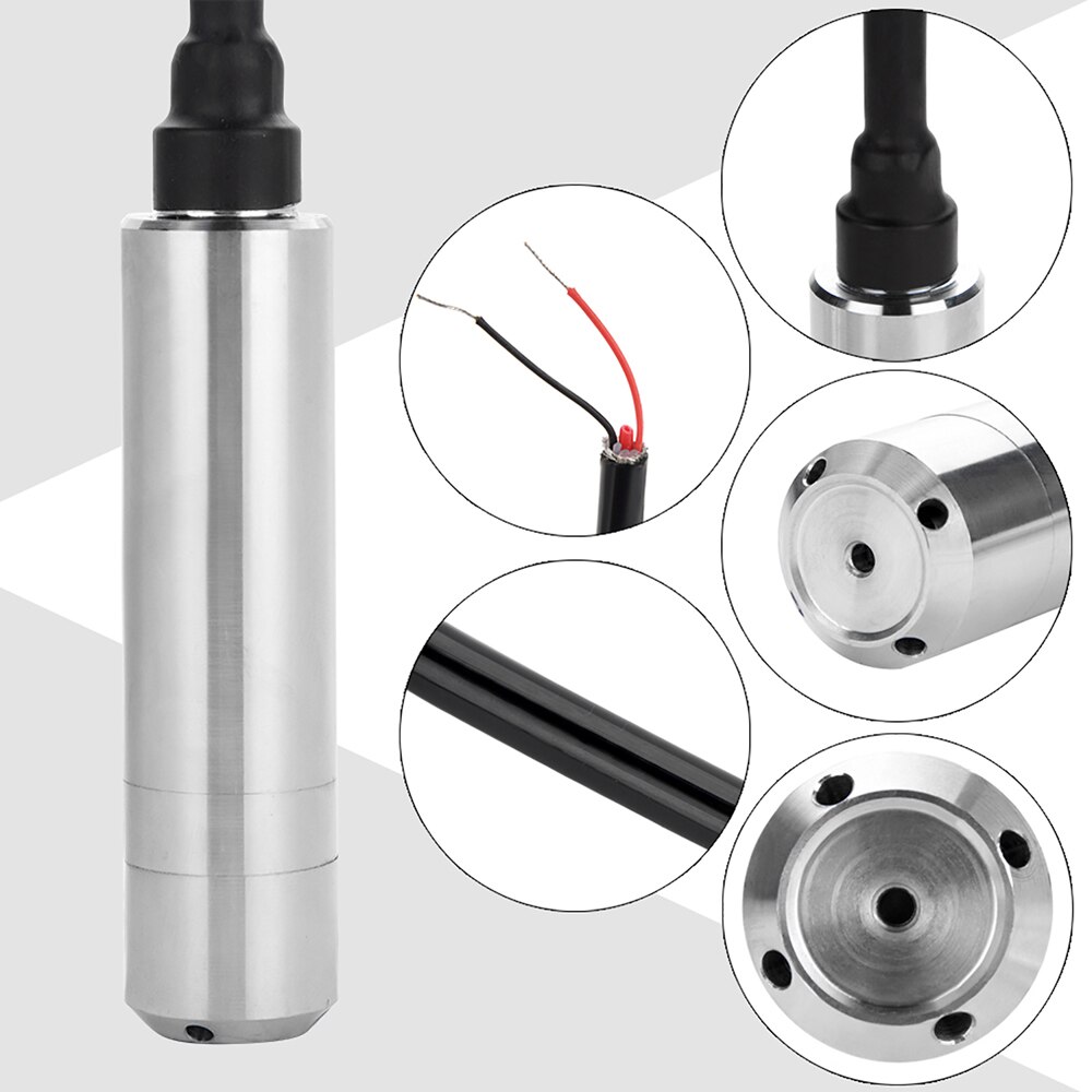 Water Niveau Sensor TL231 Anti Corrosie DC24V 4-20mA Input Vloeistofniveau Zender Sensor Voor Het Detecteren 0-5M Bereik