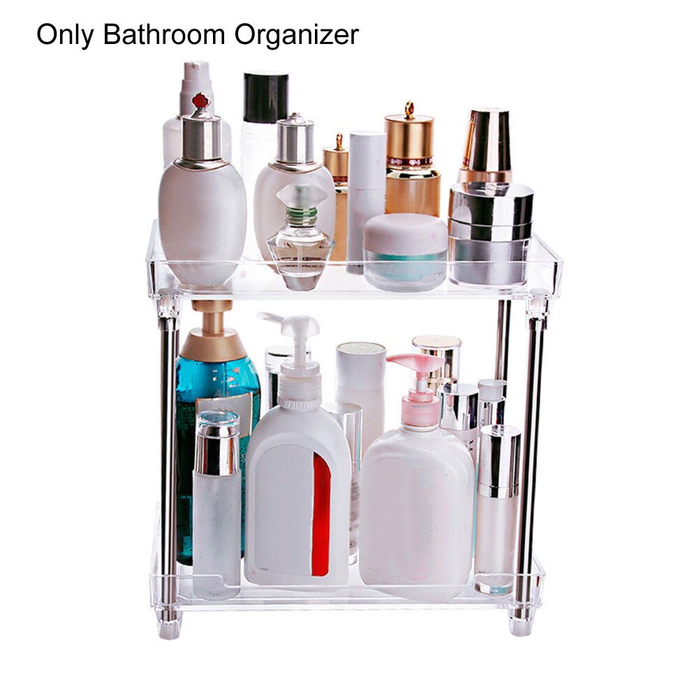 2 Tier Home Bathroom Organizer Multifunction Perfu... – Grandado