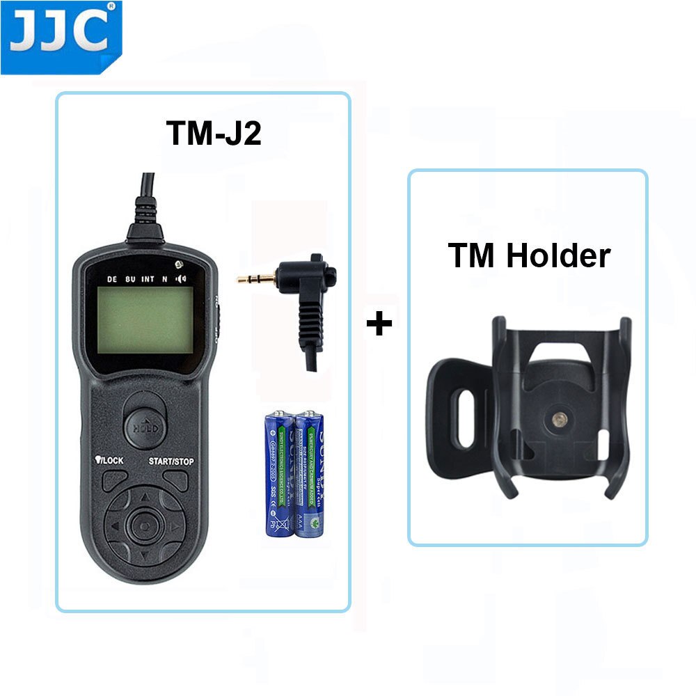 JJC aparat fotograficzny wielofunkcyjny zegar pilot zwolnienie migawki przewód robić Olimpiada OM-D E-M1 III pióro F OM-D em10 II OM-D em5 II: TM-J2