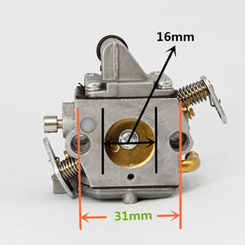 Carburateur de rechange pour tronçonneuse Sthil 017 018 MS 170 180 MS170 MS180 Accessoire C1Q-S57A avec réglage du filtre à air