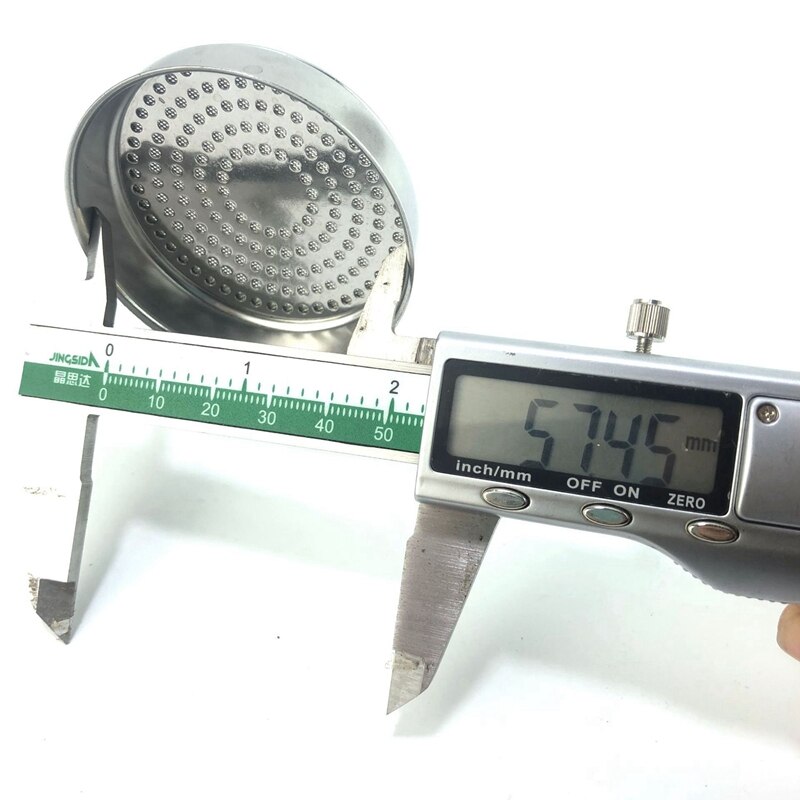 Red de desviación de agua cóncava de 58MM para Faema,Wega,Expobar ,BFC, pantalla de ducha para cabezal de grupo de café Espresso