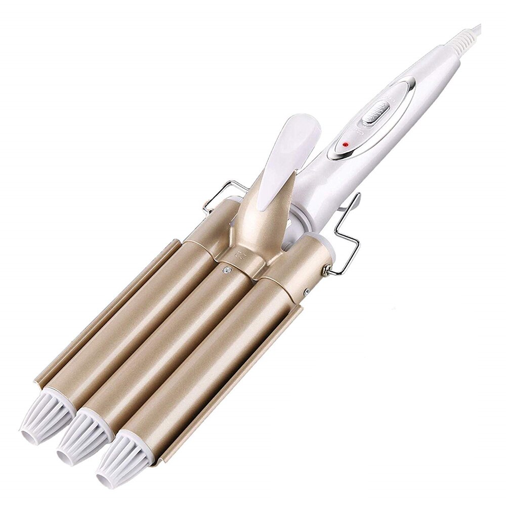 Hair Curler Curling Iron Hair Styling Tools Ceramic Triple Barrel Curling Wand Hair Waver Crimper 3 Barrel Curler