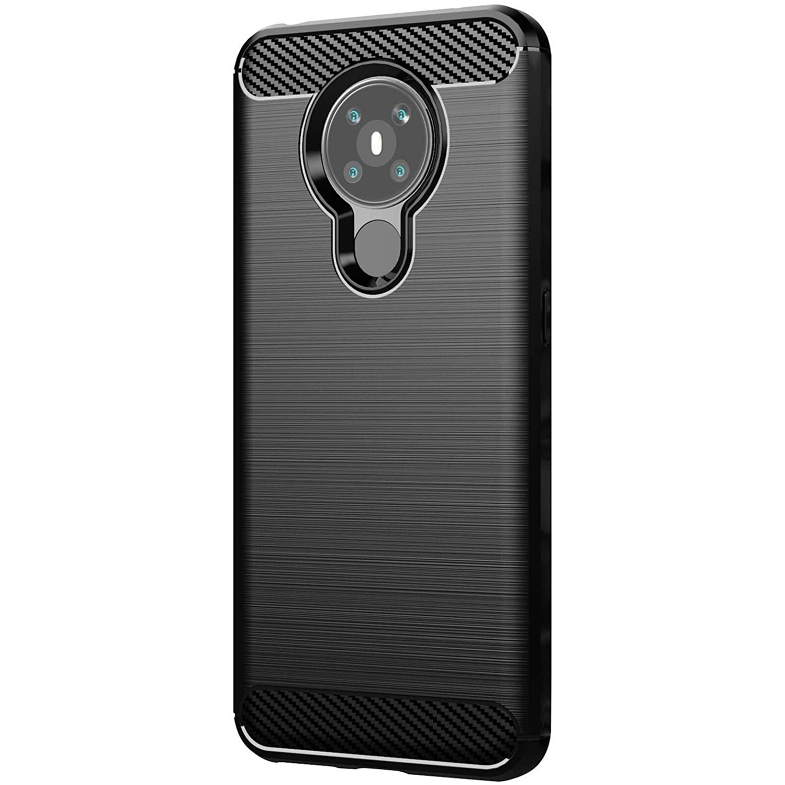 Nokia 5.3 Carbon Black Case Tpu Gel Case Mobiele Telefoon Accessoires