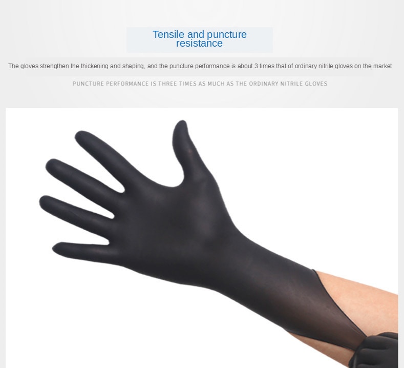 Перчатки нетриловые fødevarekvalitet vandtæt allergifri engangs arbejdssikkerhedshandsker engangs nitrilhandsker mekaniker перчатки