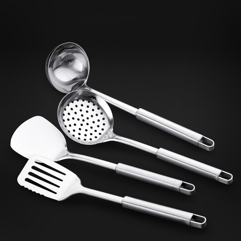 Juego de 7 utensilios de cocina multifuncionales de acero inoxidable, vajilla para restaurante, utensilios de cocina para el hogar