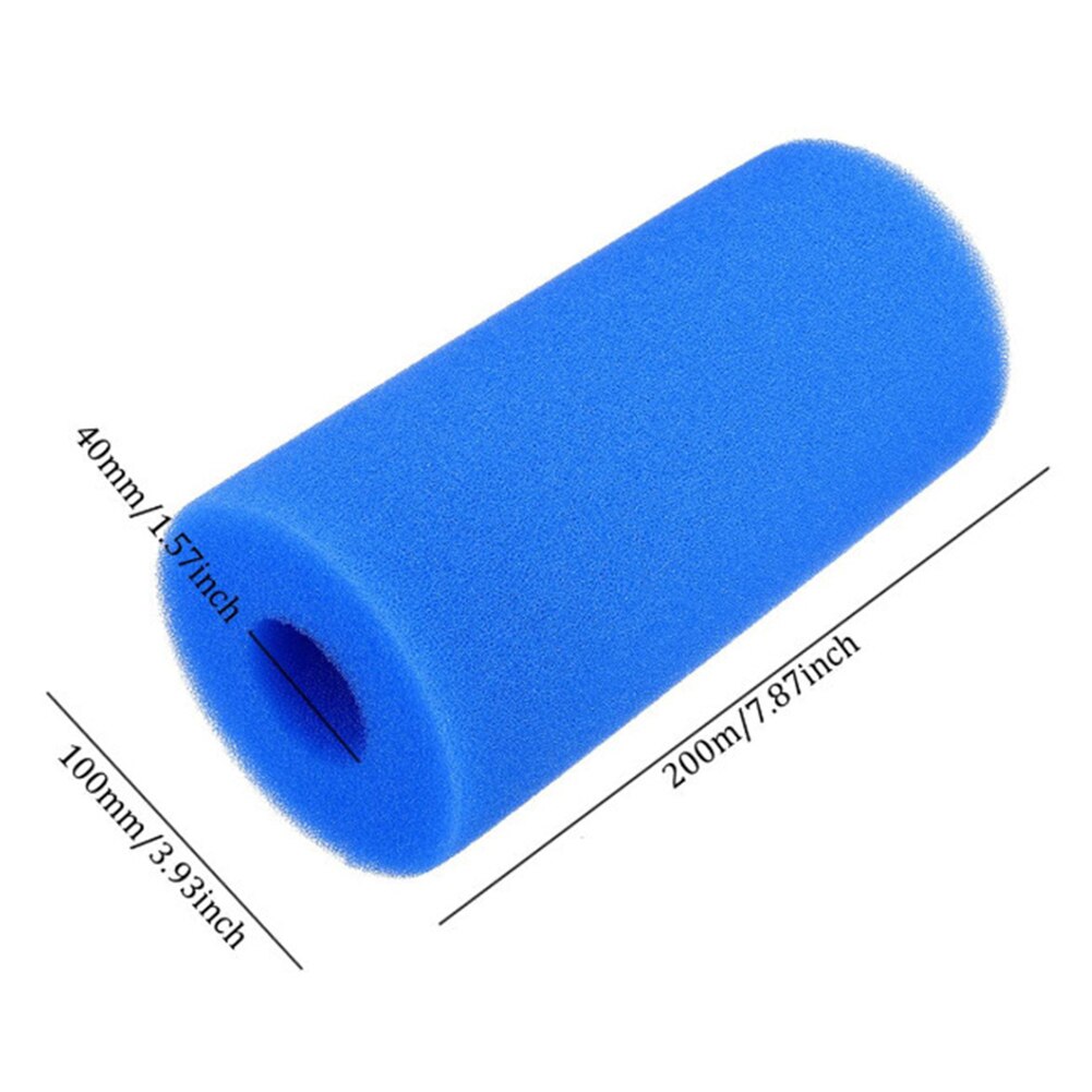 3/5Pc Zwembad Filter Foam Herbruikbare Wasbare Filter Spons, Geschikt Voor Zwembad Filter Spons Doos: 200X100X40mm