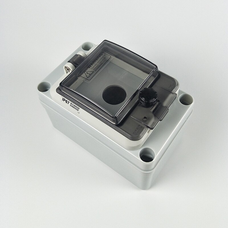 ABS Plastic IP67 Waterproof Junction Boxes Emergency stop switch Control Box Connection Electric Enclosure Case Outdoor Indoor