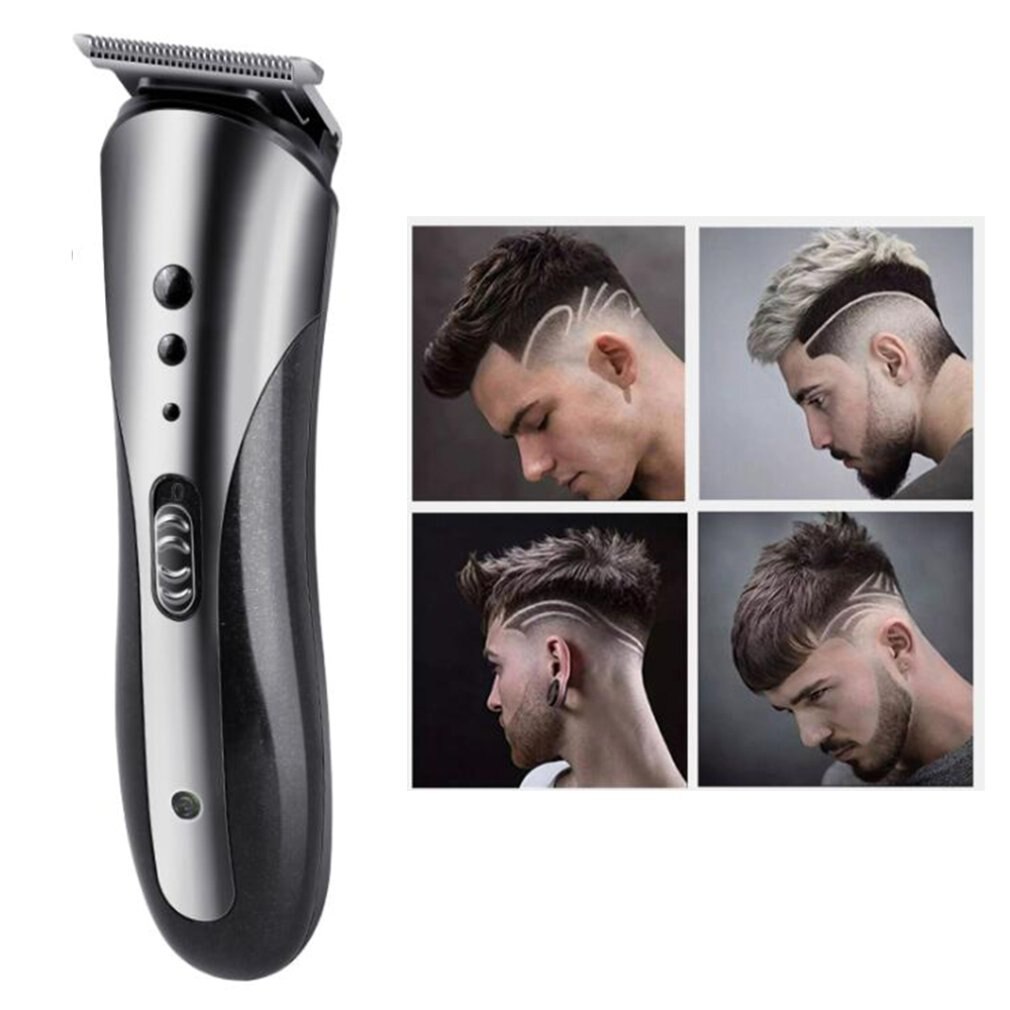 Bebê adulto cabeça de aço carbono aparador cabelo recarregável barbeador barba barbeador elétrico máquina cortar cabelo