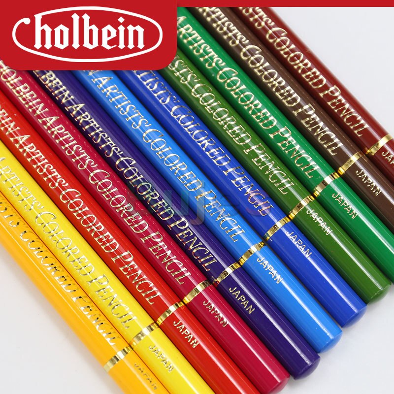 Holbein Artist Oil Colour Pencil/Blue OP312-OP395 Suitable for Coloring and Painting, Colored Pencil ,Fine, Light
