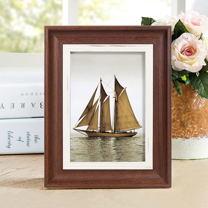 11 farben Amerikanischen Stil retro Foto Rahmen Für Hochzeit DIY Schreibtisch Kunst Dekor Bild Rahmen 5-10 Zoll klassische Foto Rahmen: 8 Zoll / Grün
