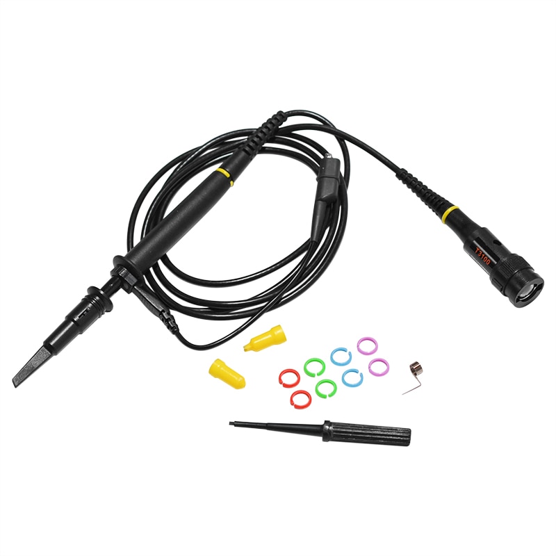 T3100 100 mhz oscilloskopsonde  x100 passiv høyspentsonde oscilloskop tilbehør del
