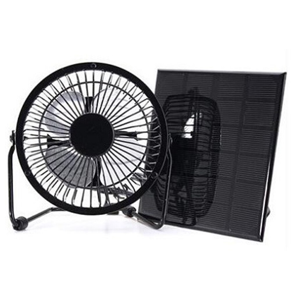 Klimmen Air Cooling Zomer Reizen Oplaadbare Draagbare Installeren Praktische Multifunctionele Batterij Aangedreven Solar Fan