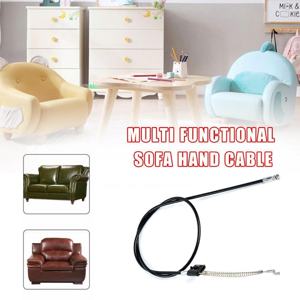 Universal Pull Recliner Handle Chair Release Lever Spring Cable And Couch Metal Replacement Metal Aluminum Handle With For T5F6