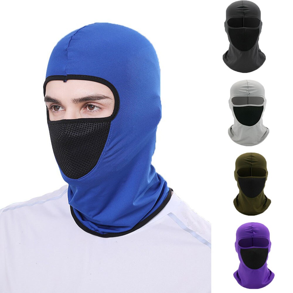 Motorcycle Men's Balaclava Winter Scarves Windproof Breathable Cycling Ski Biker Shield Helmet Woman Full Face Cover Neck Warmer