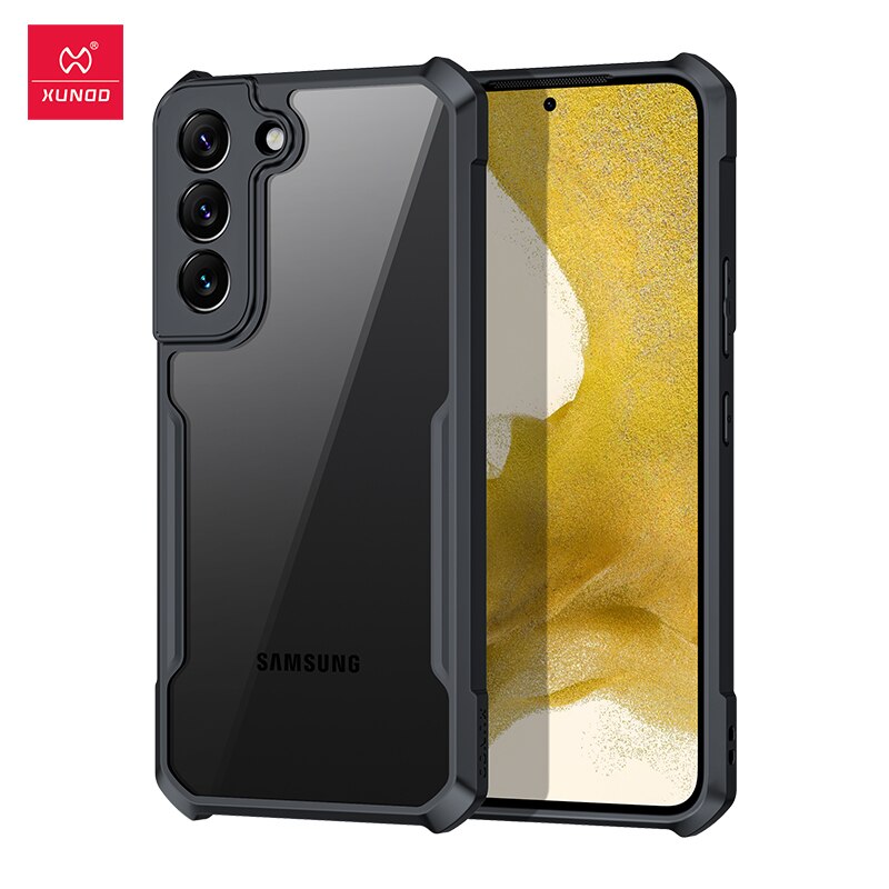 Voor S22 Ultra Case, voor Samsung Galaxy S22 Ultra Case Shockproof Silicon Met Ring Soft Shell Voor Samsung S22 Plus Cover Fundas: For S22 Ultra / B Black
